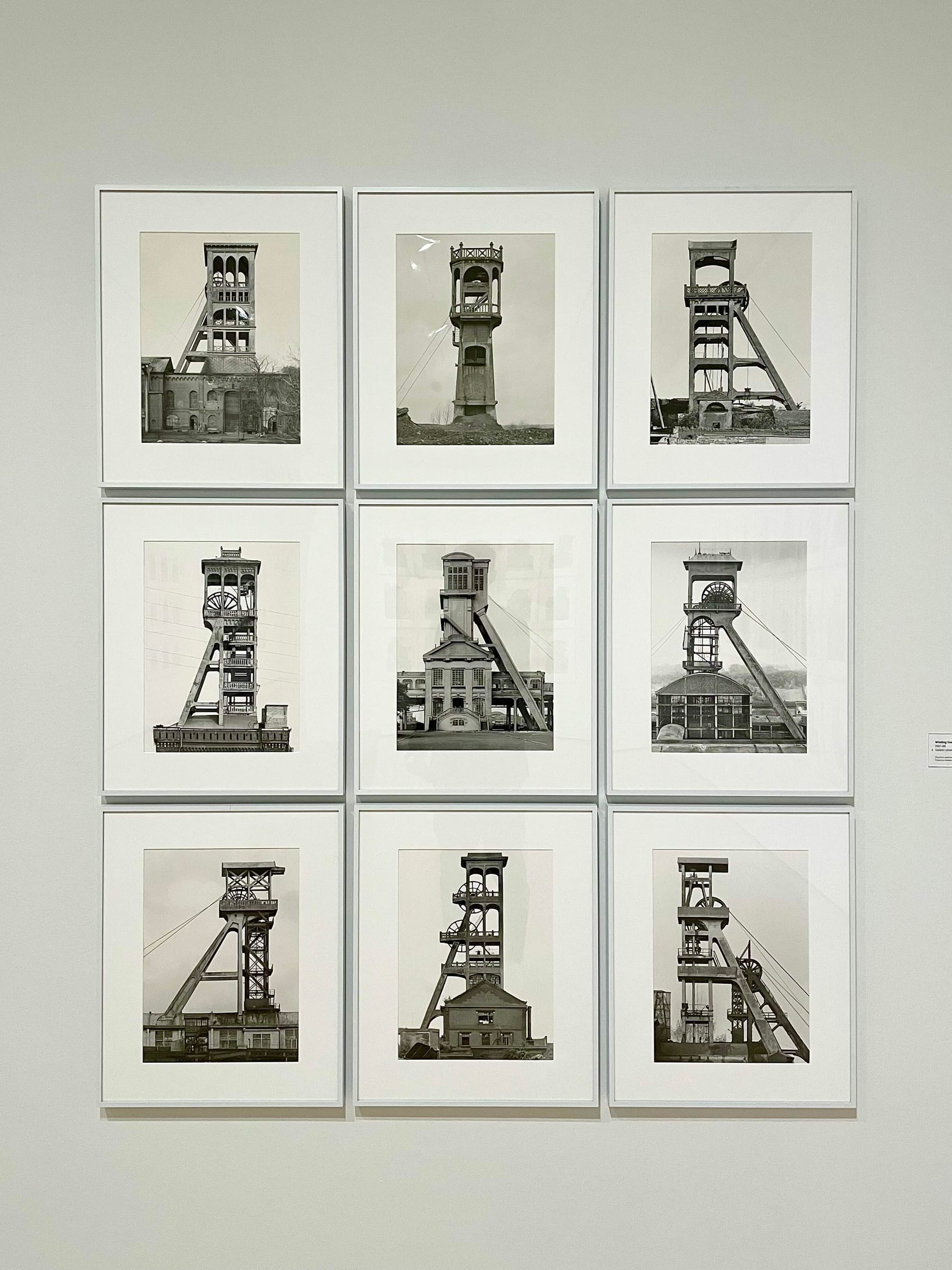 Photography of Bernd and Hilla Becher's Photo at SFMOMA